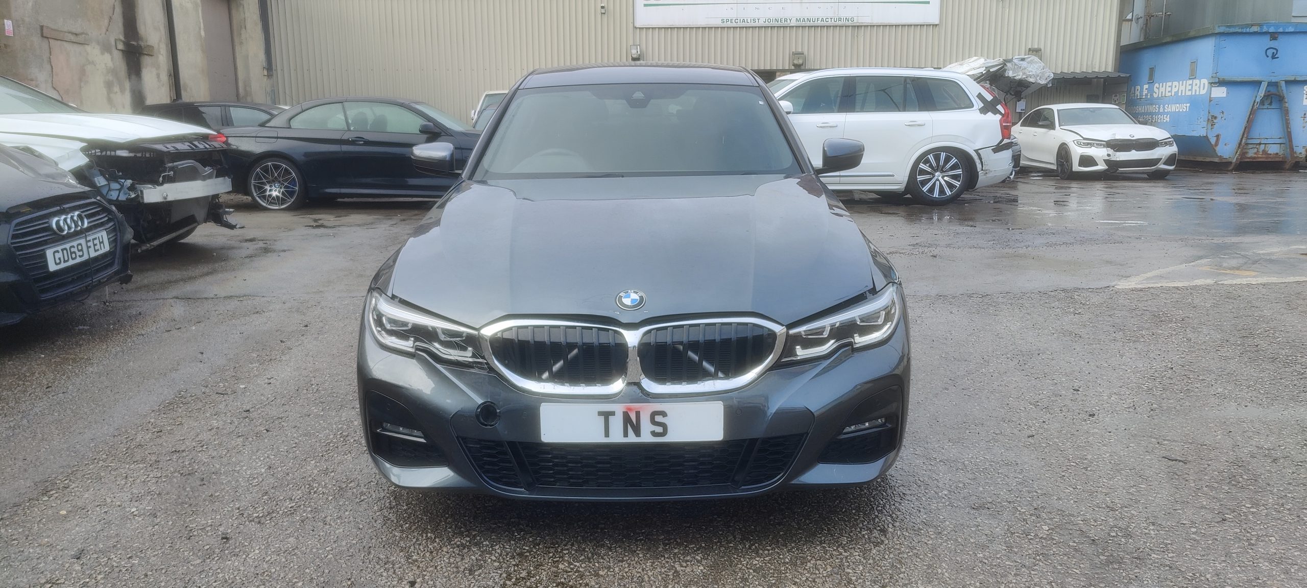 2021 21 BMW 3 SERIES 320i M SPORT AUTO UNRECORDED DAMAGED SALVAGE