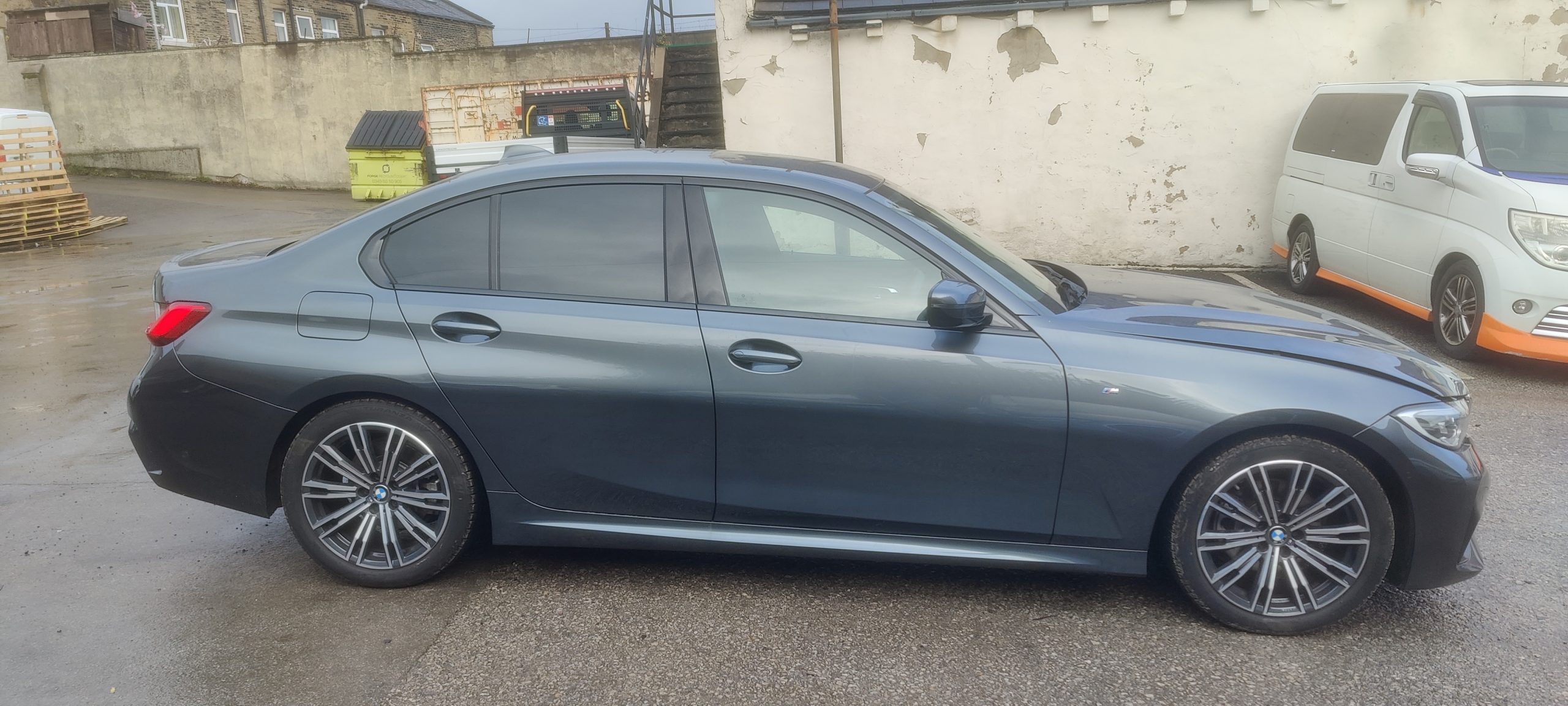 2021 21 BMW 3 SERIES 320i M SPORT AUTO UNRECORDED DAMAGED SALVAGE