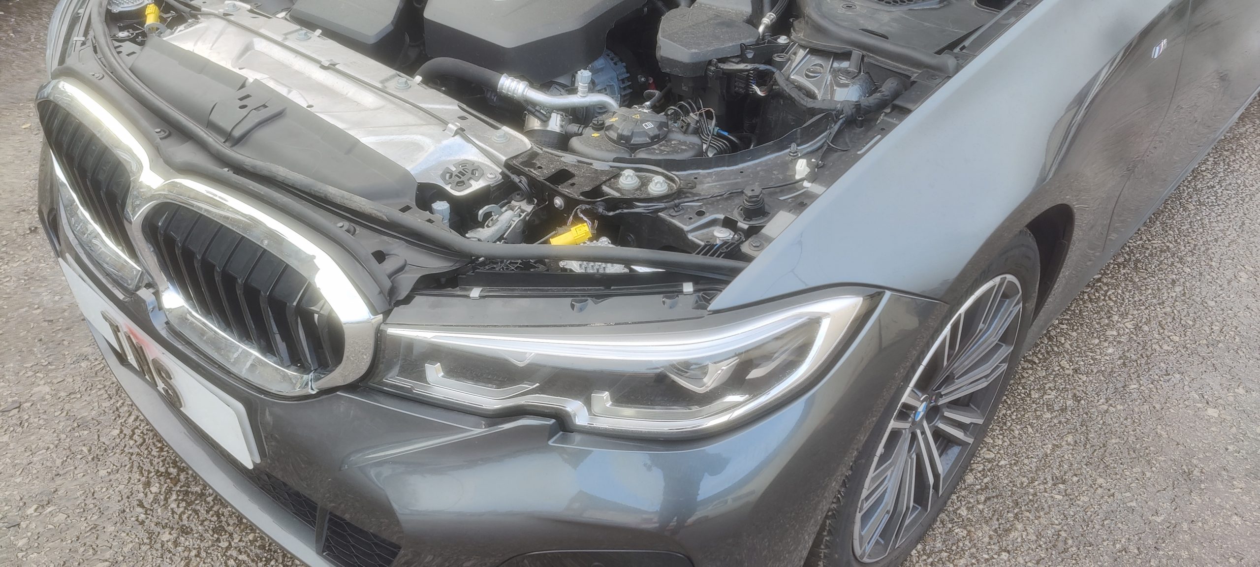 2021 21 BMW 3 SERIES 320i M SPORT AUTO UNRECORDED DAMAGED SALVAGE