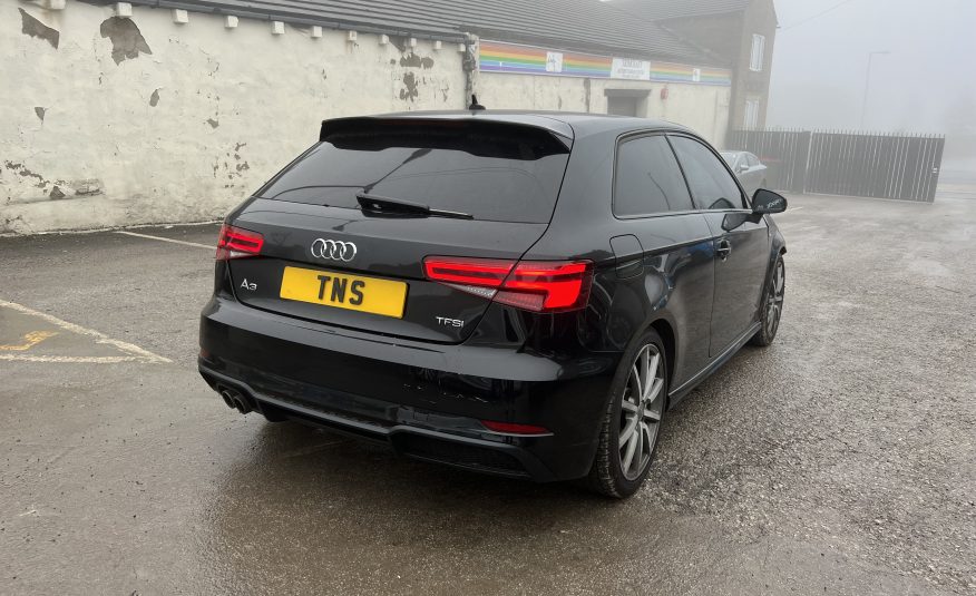 2017 17 AUDI A3 1.4 TFSI BLACK EDITION AUTO UNRECORDED DAMAGED SALVAGE