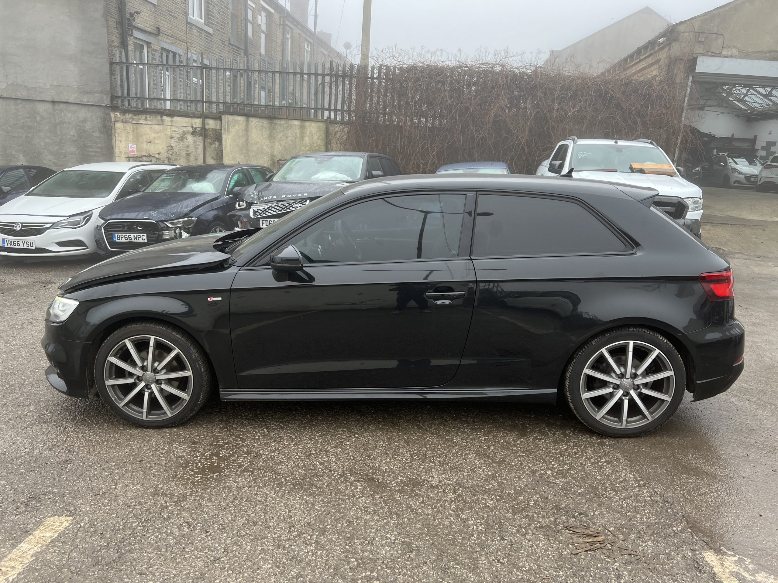 2017 17 AUDI A3 1.4 TFSI BLACK EDITION AUTO UNRECORDED DAMAGED SALVAGE