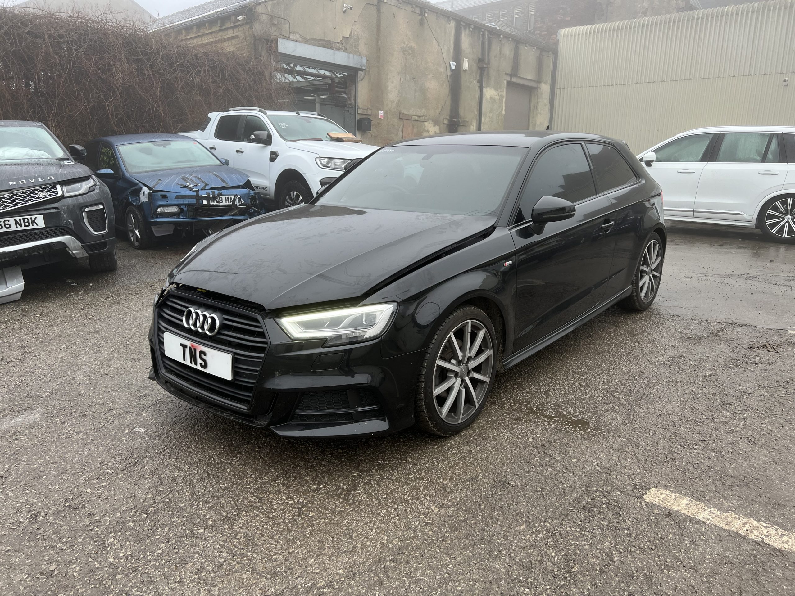 2017 17 AUDI A3 1.4 TFSI BLACK EDITION AUTO UNRECORDED DAMAGED SALVAGE