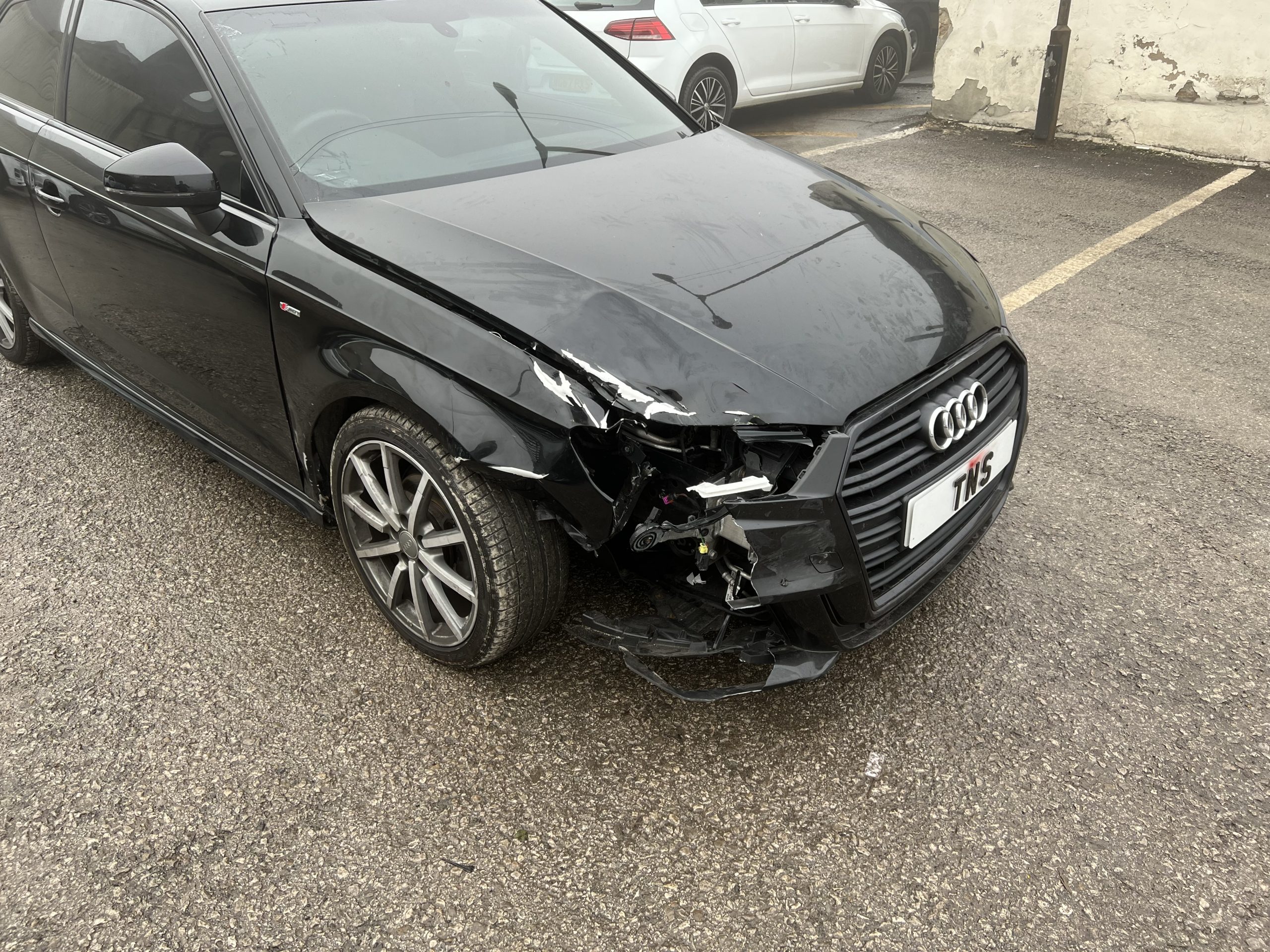 2017 17 AUDI A3 1.4 TFSI BLACK EDITION AUTO UNRECORDED DAMAGED SALVAGE