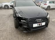 2017 17 AUDI A3 1.4 TFSI BLACK EDITION AUTO UNRECORDED DAMAGED SALVAGE