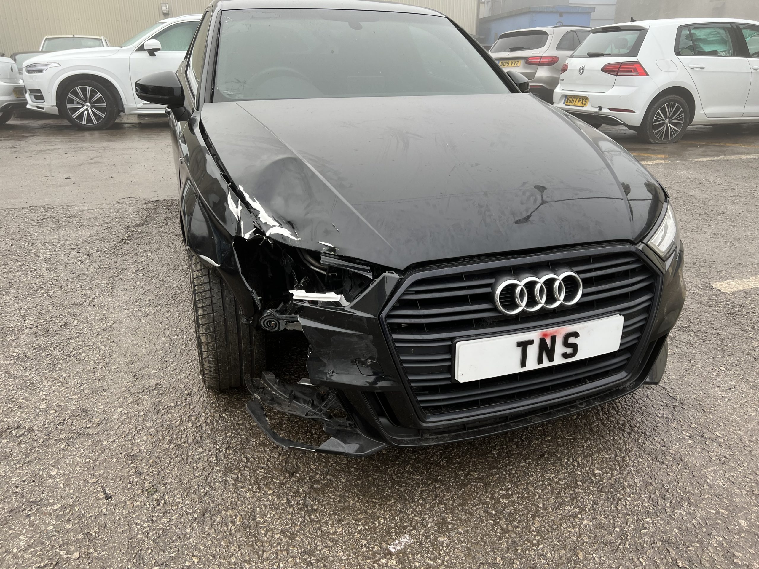 2017 17 AUDI A3 1.4 TFSI BLACK EDITION AUTO UNRECORDED DAMAGED SALVAGE