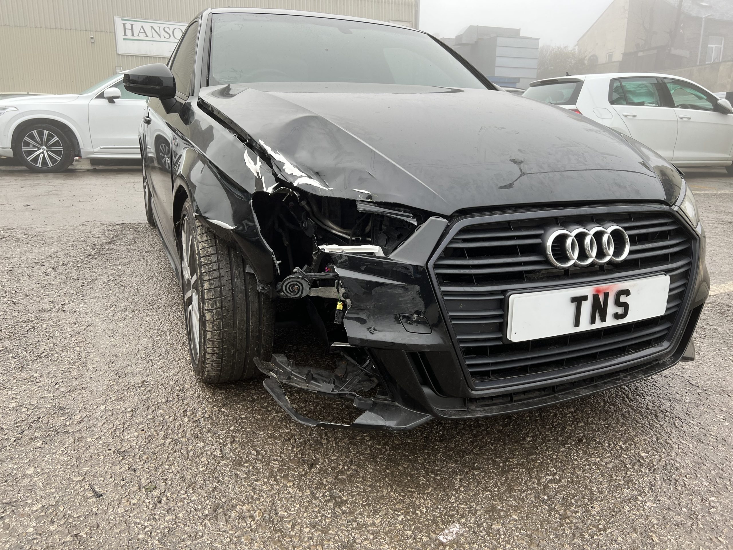 2017 17 AUDI A3 1.4 TFSI BLACK EDITION AUTO UNRECORDED DAMAGED SALVAGE