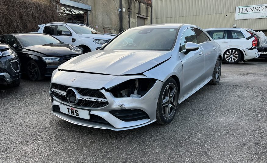 2021 21 MERCEDES BENZ CLA 220D AMG PREMIUM AUTO UNRECORDED DAMAGED SALVAGE