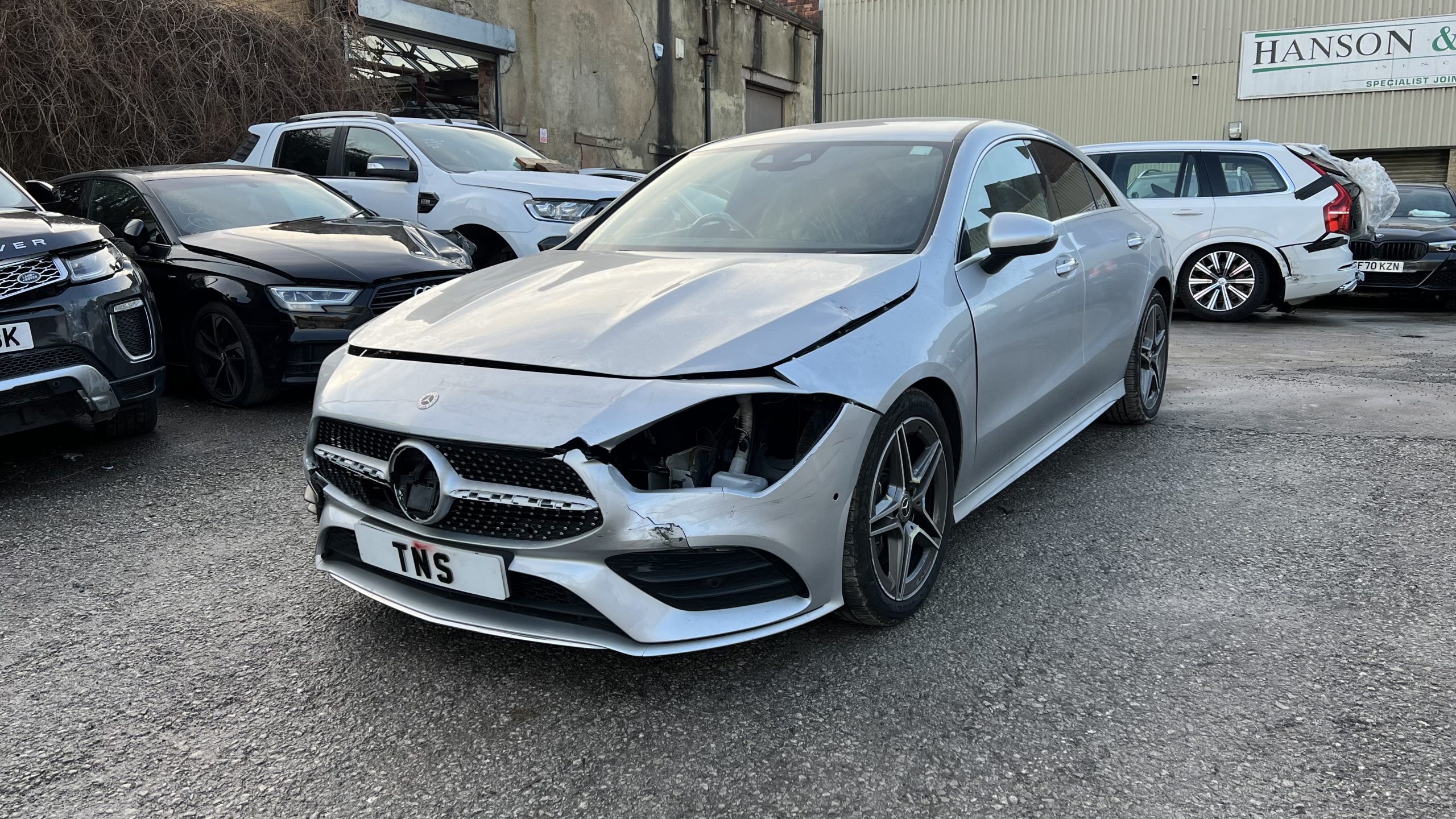 2021 21 MERCEDES BENZ CLA 220D AMG PREMIUM AUTO UNRECORDED DAMAGED SALVAGE