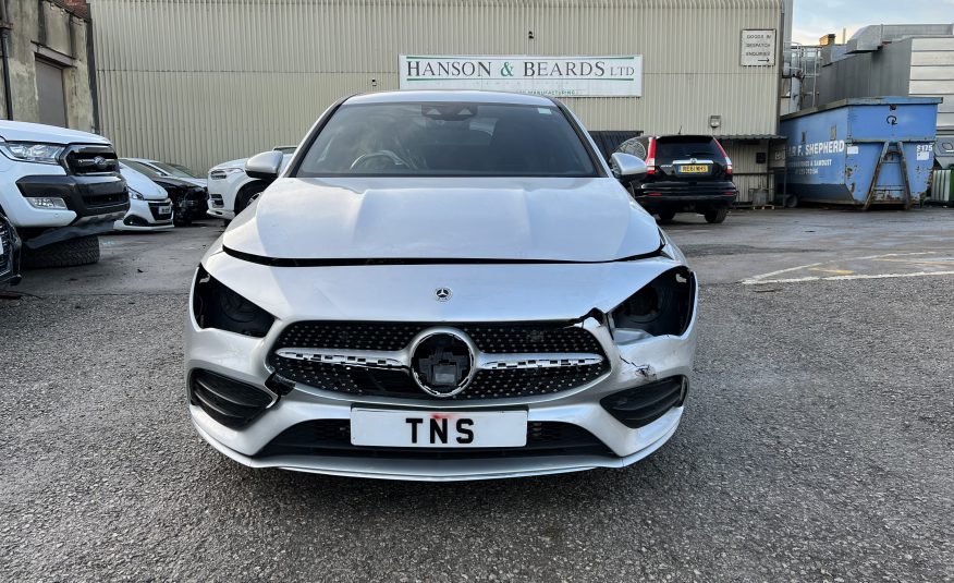 2021 21 MERCEDES BENZ CLA 220D AMG PREMIUM AUTO UNRECORDED DAMAGED SALVAGE