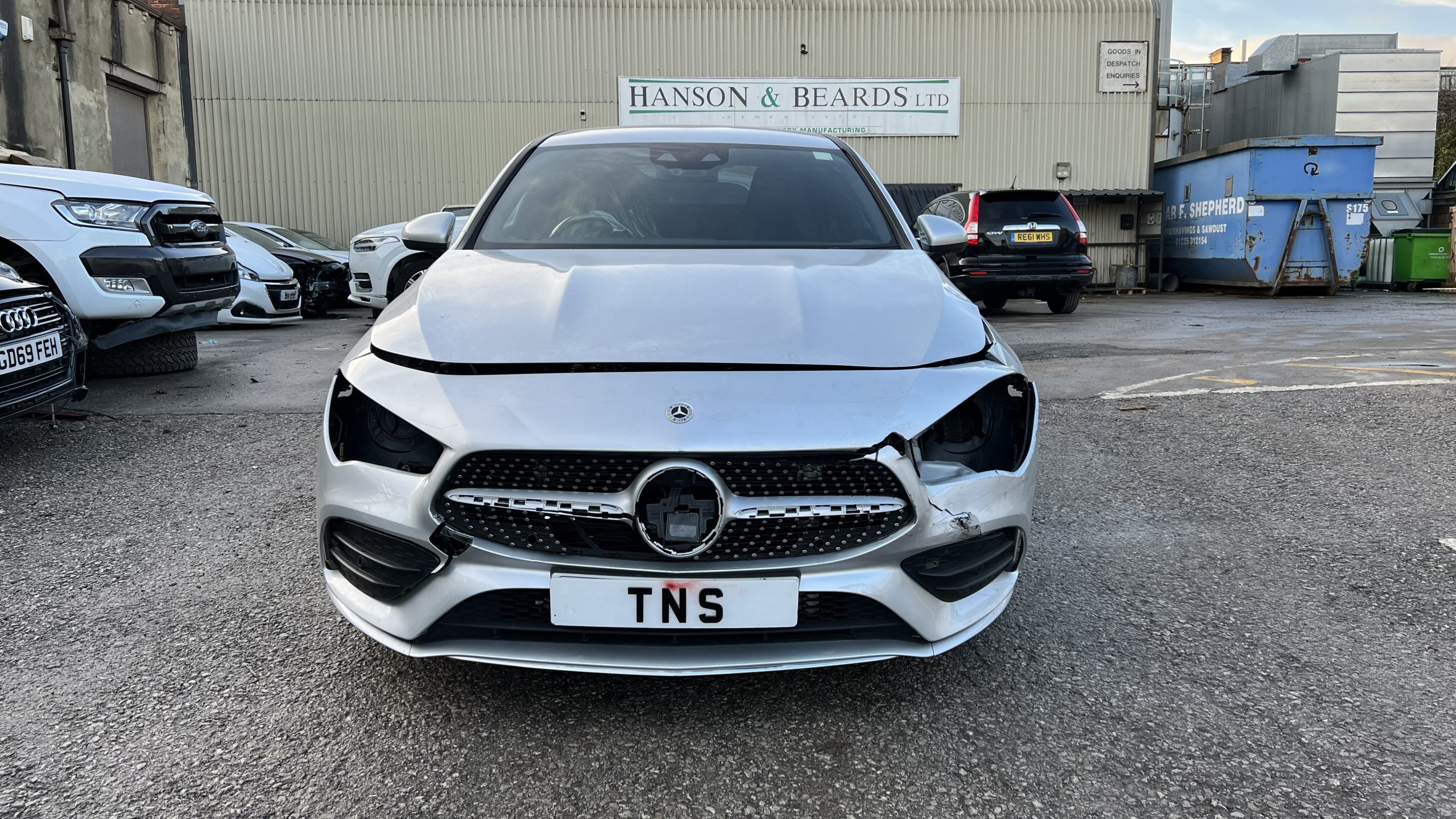 2021 21 MERCEDES BENZ CLA 220D AMG PREMIUM AUTO UNRECORDED DAMAGED SALVAGE