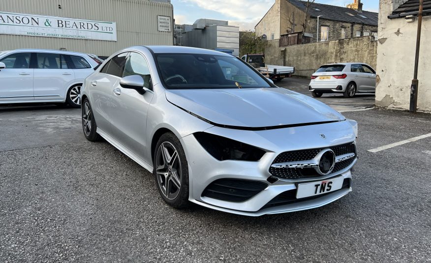 2021 21 MERCEDES BENZ CLA 220D AMG PREMIUM AUTO UNRECORDED DAMAGED SALVAGE