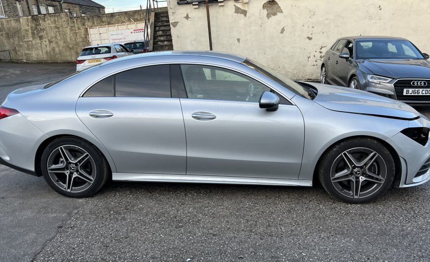 2021 21 MERCEDES BENZ CLA 220D AMG PREMIUM AUTO UNRECORDED DAMAGED SALVAGE