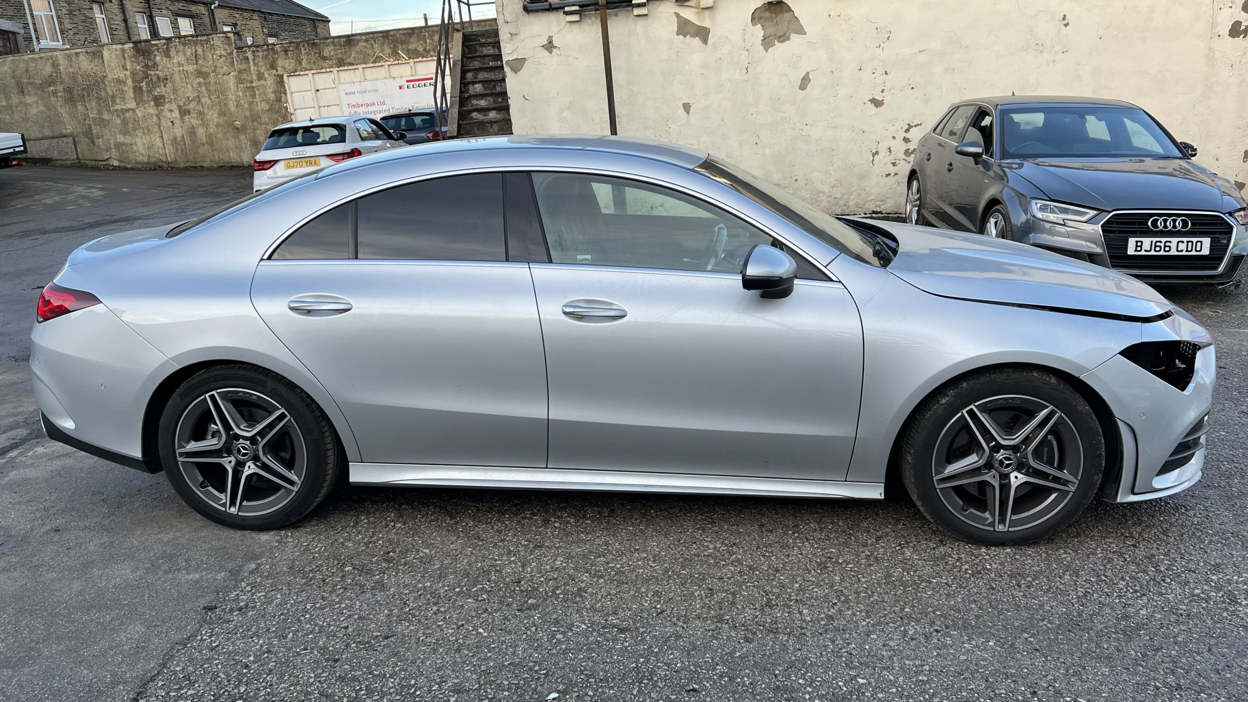 2021 21 MERCEDES BENZ CLA 220D AMG PREMIUM AUTO UNRECORDED DAMAGED SALVAGE