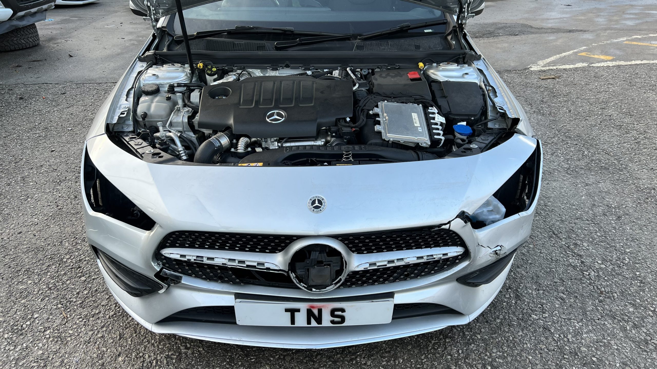 2021 21 MERCEDES BENZ CLA 220D AMG PREMIUM AUTO UNRECORDED DAMAGED SALVAGE