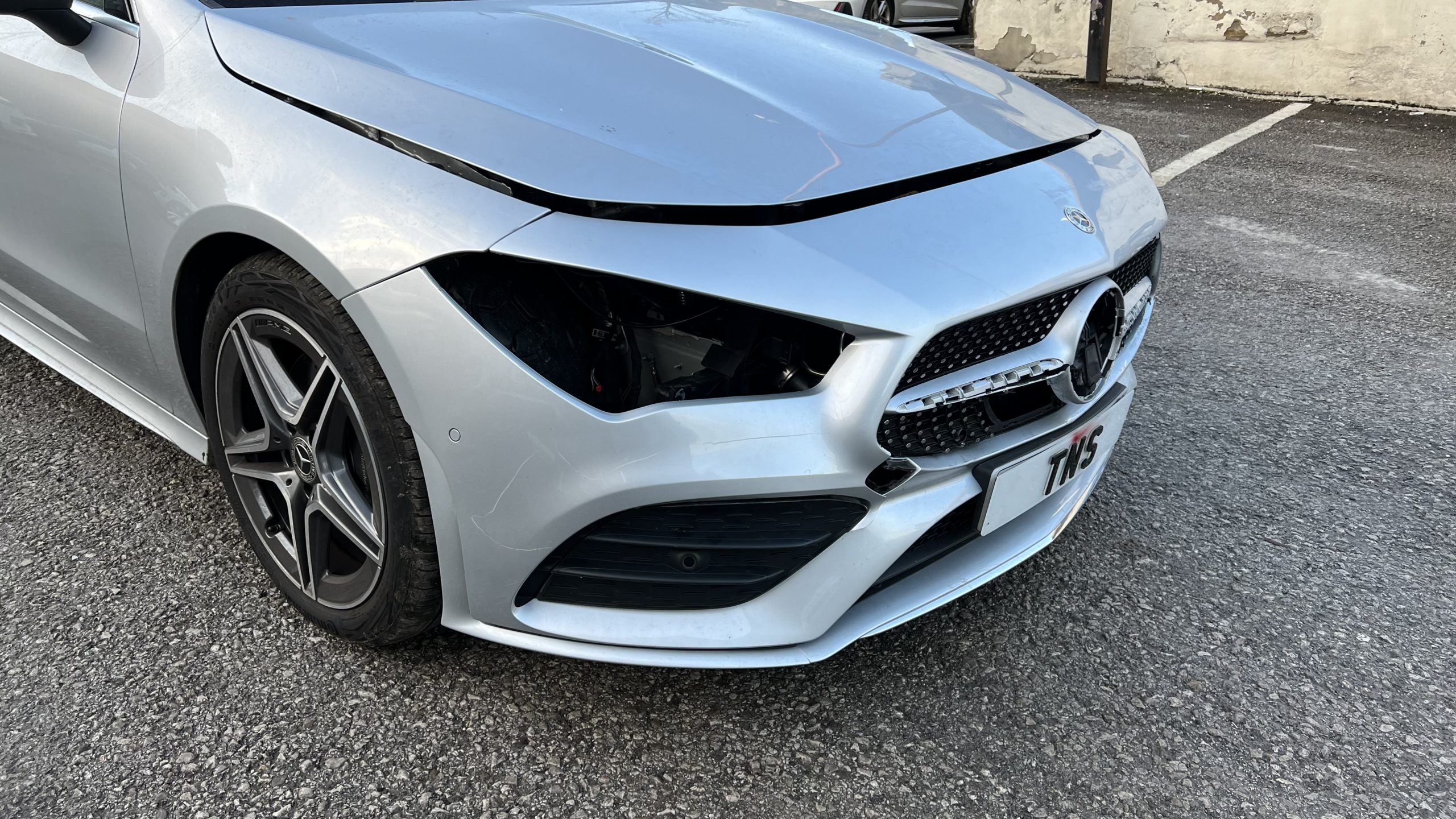 2021 21 MERCEDES BENZ CLA 220D AMG PREMIUM AUTO UNRECORDED DAMAGED SALVAGE