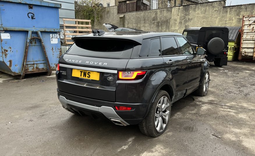 2016 66 RANGE ROVER EVOQUE 2.0 TD4 AUTOBIOGRAPHY AUTO UNRECORDED DAMAGED SALVAGE