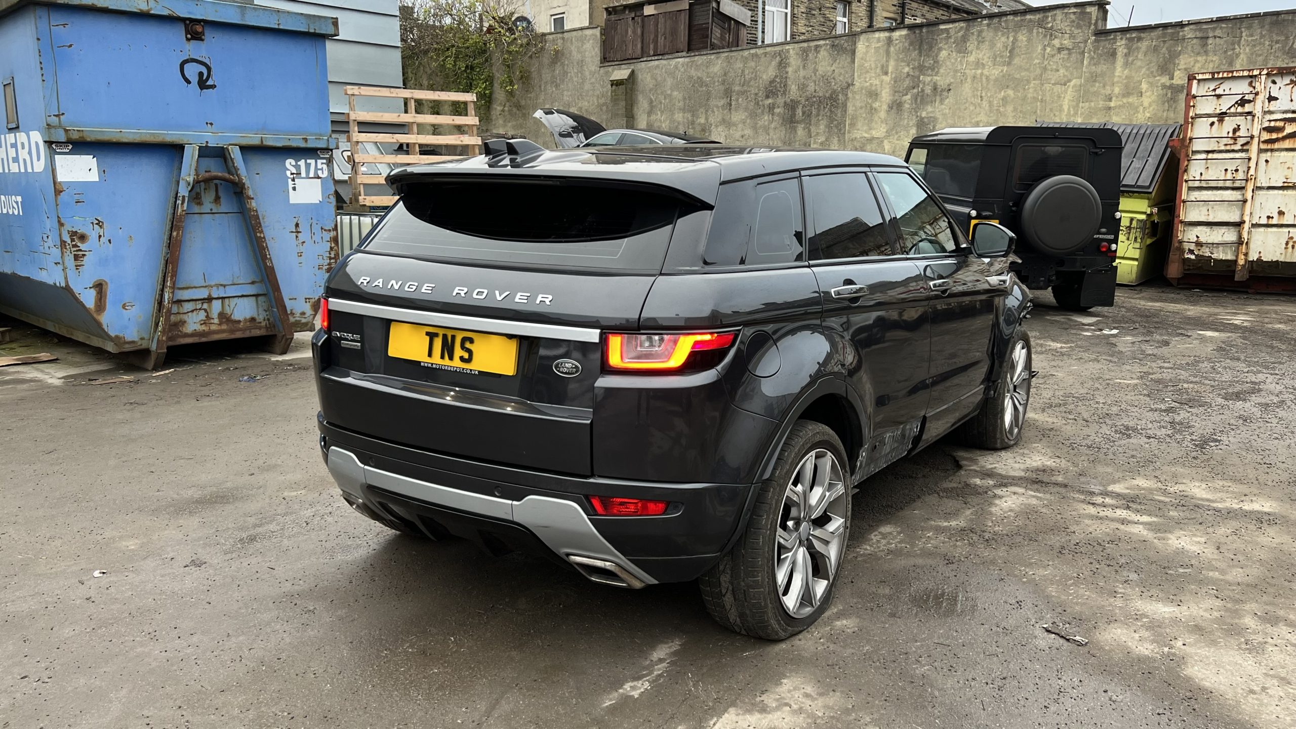 2016 66 RANGE ROVER EVOQUE 2.0 TD4 AUTOBIOGRAPHY AUTO UNRECORDED DAMAGED SALVAGE