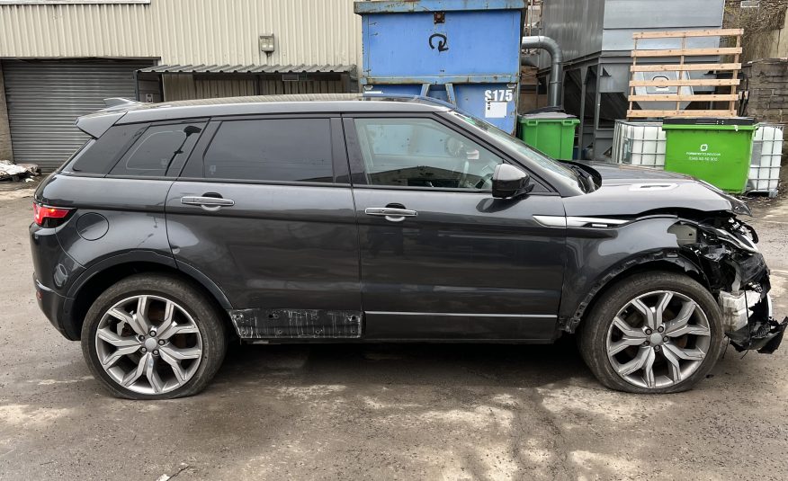 2016 66 RANGE ROVER EVOQUE 2.0 TD4 AUTOBIOGRAPHY AUTO UNRECORDED DAMAGED SALVAGE