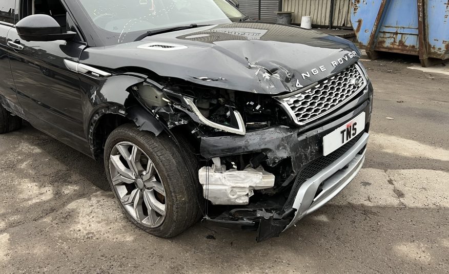 2016 66 RANGE ROVER EVOQUE 2.0 TD4 AUTOBIOGRAPHY AUTO UNRECORDED DAMAGED SALVAGE