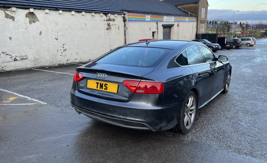 2016 16 AUDI A5 2.0 TDI S LINE QUATTRO SPORTBACK AUTO UNRECORDED DAMAGED SALVAGE