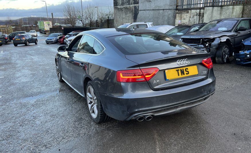 2016 16 AUDI A5 2.0 TDI S LINE QUATTRO SPORTBACK AUTO UNRECORDED DAMAGED SALVAGE