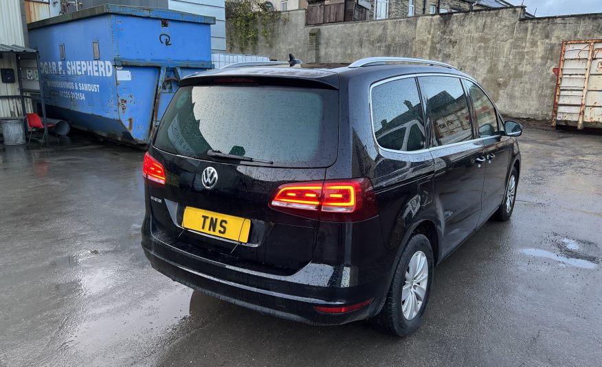 2018 VOLKSWAGEN SHARAN 2.0 TDI SE NAV DSG AUTO 7SEATS UNRECORDED DAMAGED SALVAGE