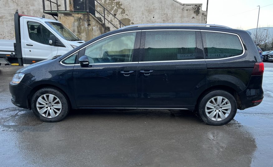 2018 VOLKSWAGEN SHARAN 2.0 TDI SE NAV DSG AUTO 7SEATS UNRECORDED DAMAGED SALVAGE