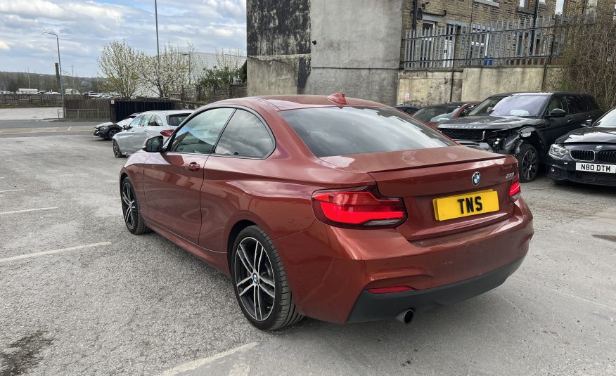 2017 67 BMW 2 SERIES 218i 1.5 M SPORT COUPE 2DR UNRECORDED DAMAGED SALVAGE