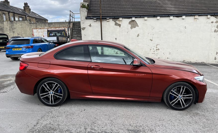 2017 67 BMW 2 SERIES 218i 1.5 M SPORT COUPE 2DR UNRECORDED DAMAGED SALVAGE