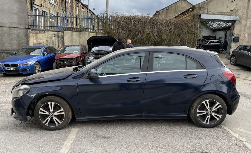 2017 17 MERCEDES-BENZ A CLASS 1.6 A180 SE AUTO UNRECORDED DAMAGED SALVAGE