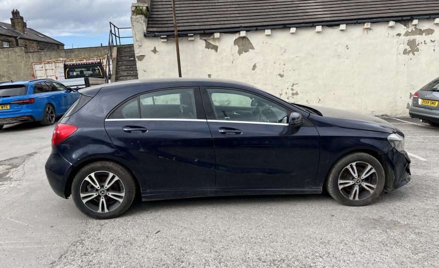 2017 17 MERCEDES-BENZ A CLASS 1.6 A180 SE AUTO UNRECORDED DAMAGED SALVAGE