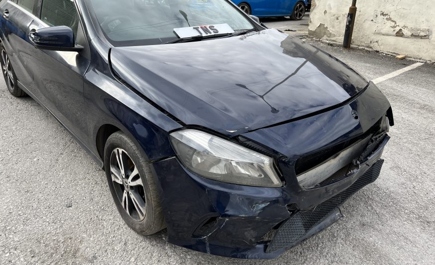 2017 17 MERCEDES-BENZ A CLASS 1.6 A180 SE AUTO UNRECORDED DAMAGED SALVAGE