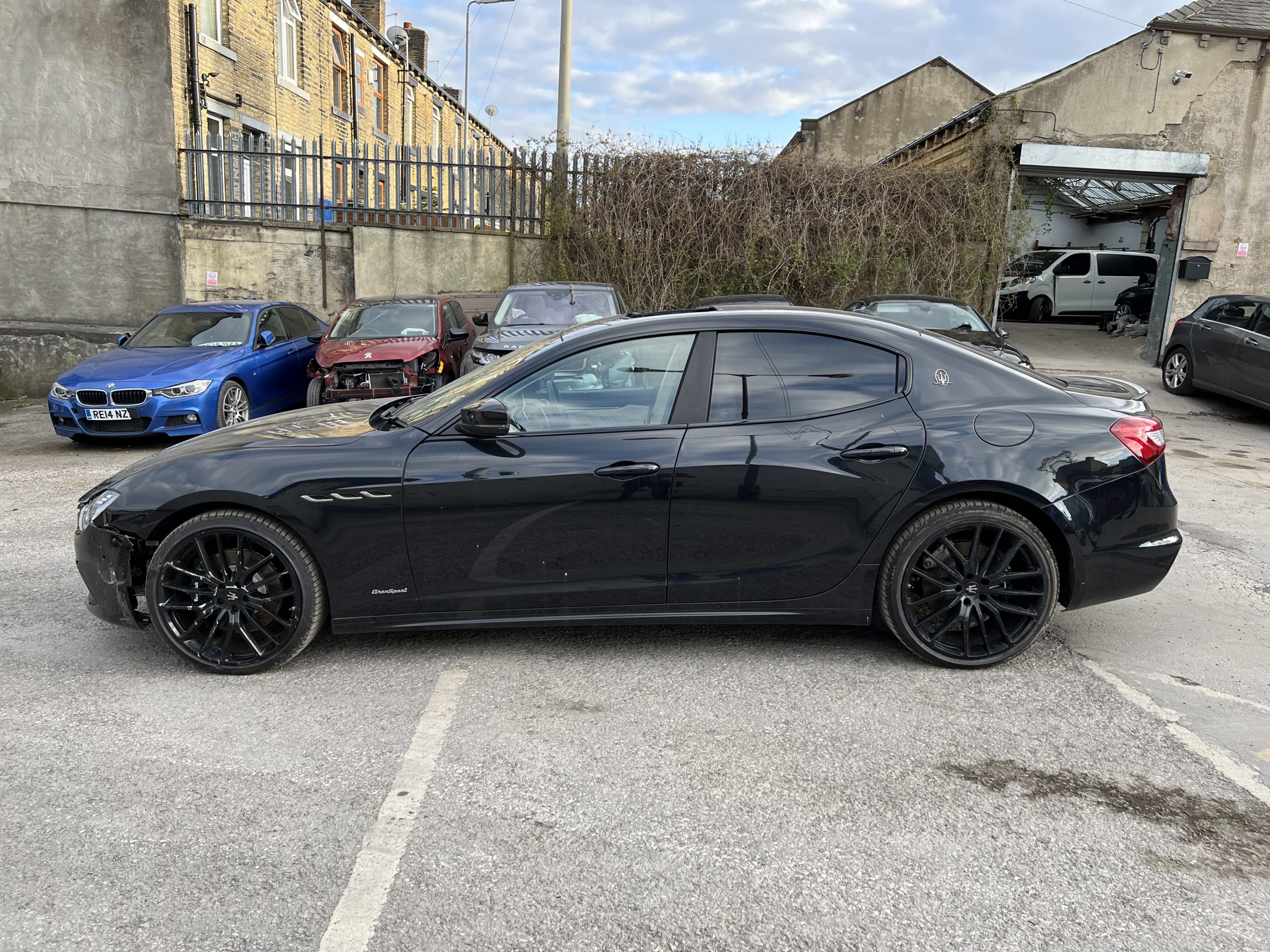 2019 69 MASERATI GHIBLI 3.0 V6 GRANSPORT NERRISIMO ED UNRECORDED DAMAGED SALVAGE