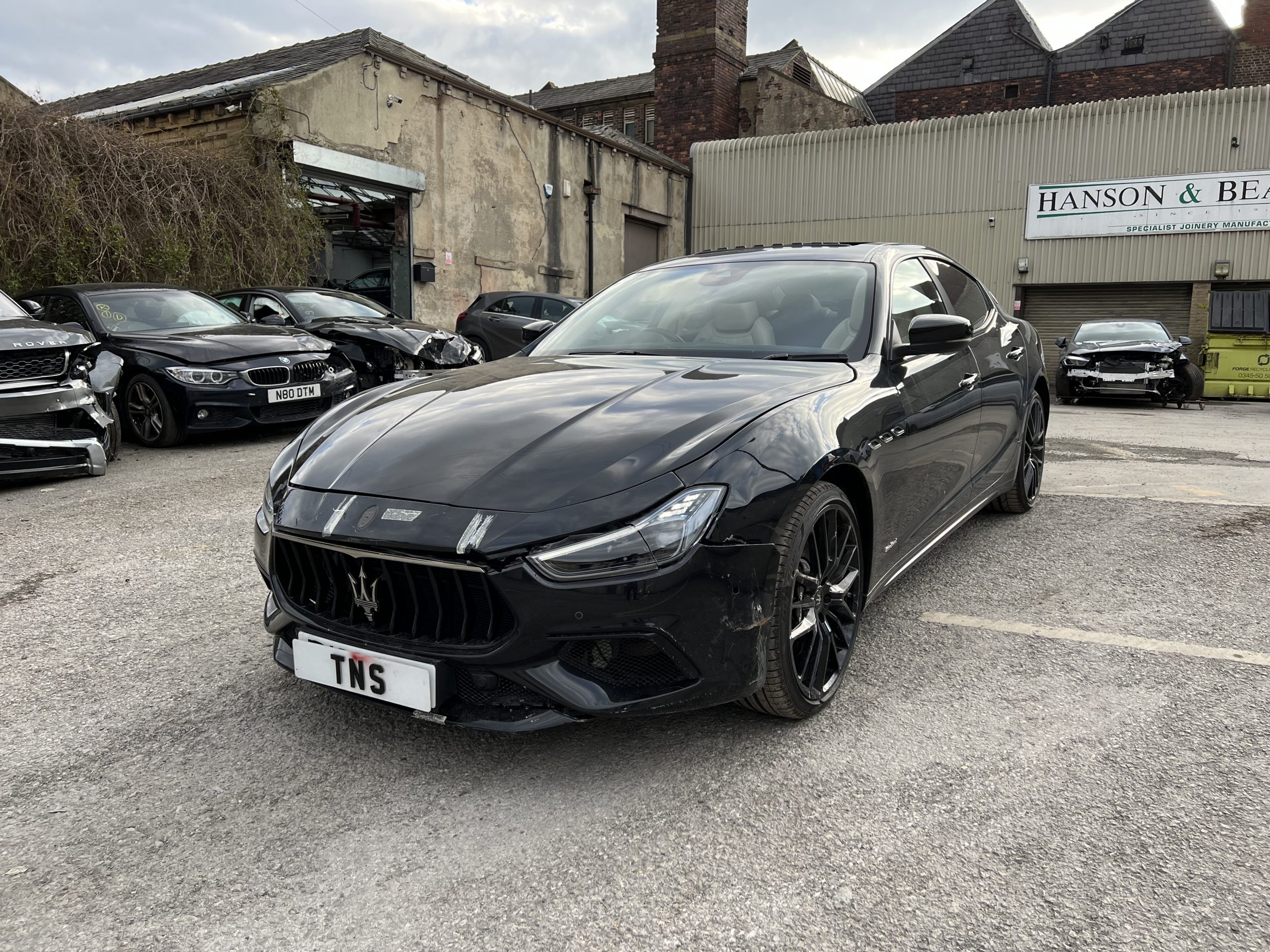 2019 69 MASERATI GHIBLI 3.0 V6 GRANSPORT NERRISIMO ED UNRECORDED DAMAGED SALVAGE