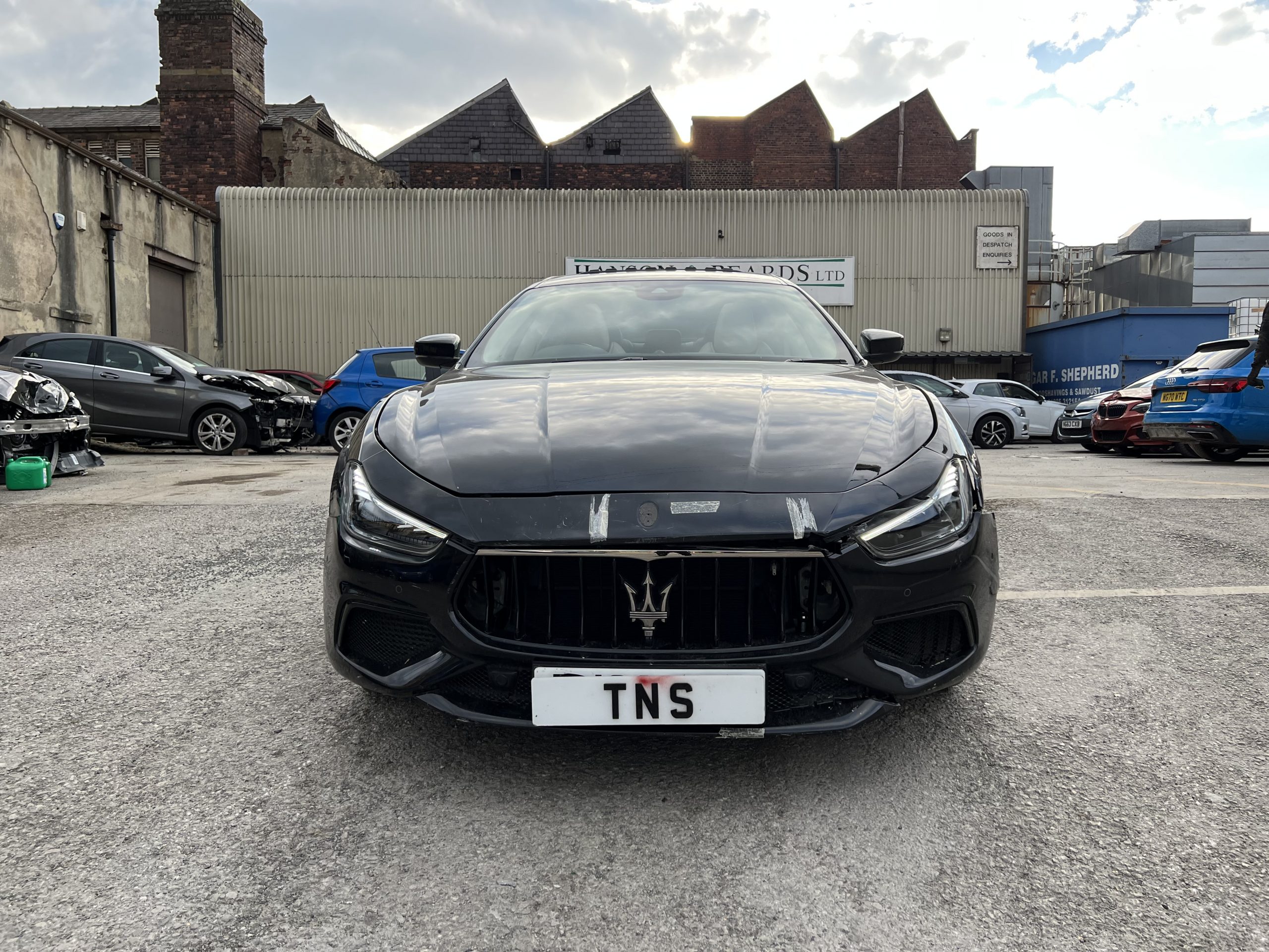 2019 69 MASERATI GHIBLI 3.0 V6 GRANSPORT NERRISIMO ED UNRECORDED DAMAGED SALVAGE