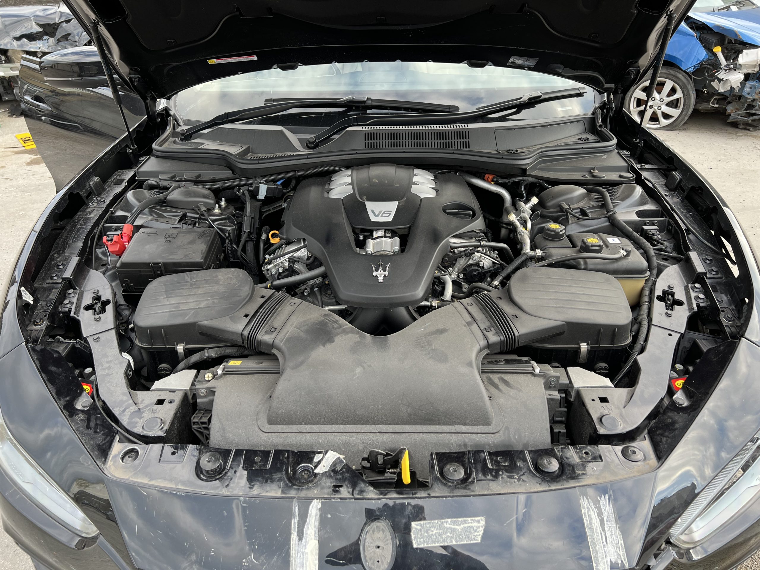 2019 69 MASERATI GHIBLI 3.0 V6 GRANSPORT NERRISIMO ED UNRECORDED DAMAGED SALVAGE