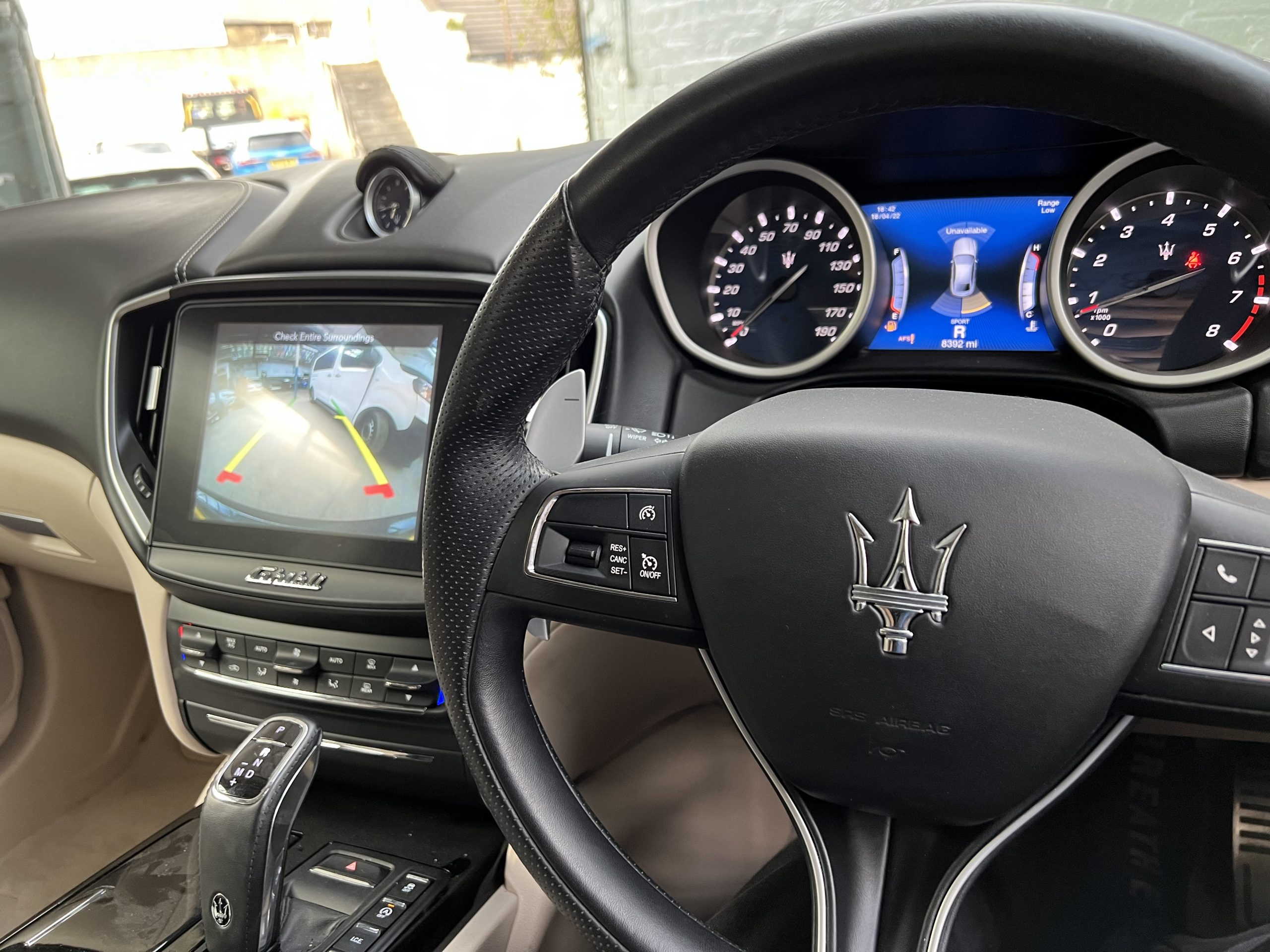 2019 69 MASERATI GHIBLI 3.0 V6 GRANSPORT NERRISIMO ED UNRECORDED DAMAGED SALVAGE