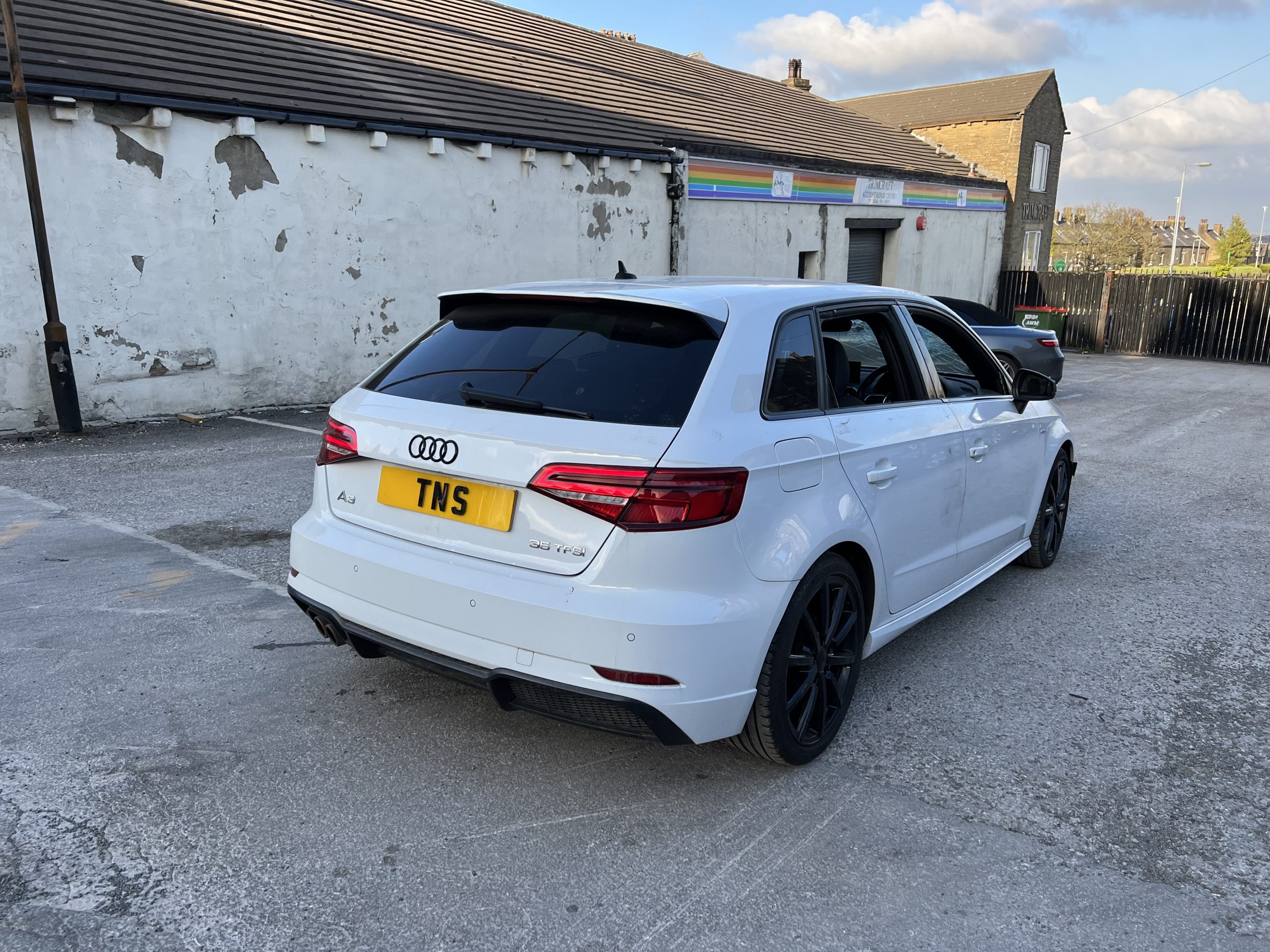 2019 19 AUDI A3 1.5 TFSI BLACK ED SPORTBACK AUTO UNRECORDED DAMAGED SALVAGE