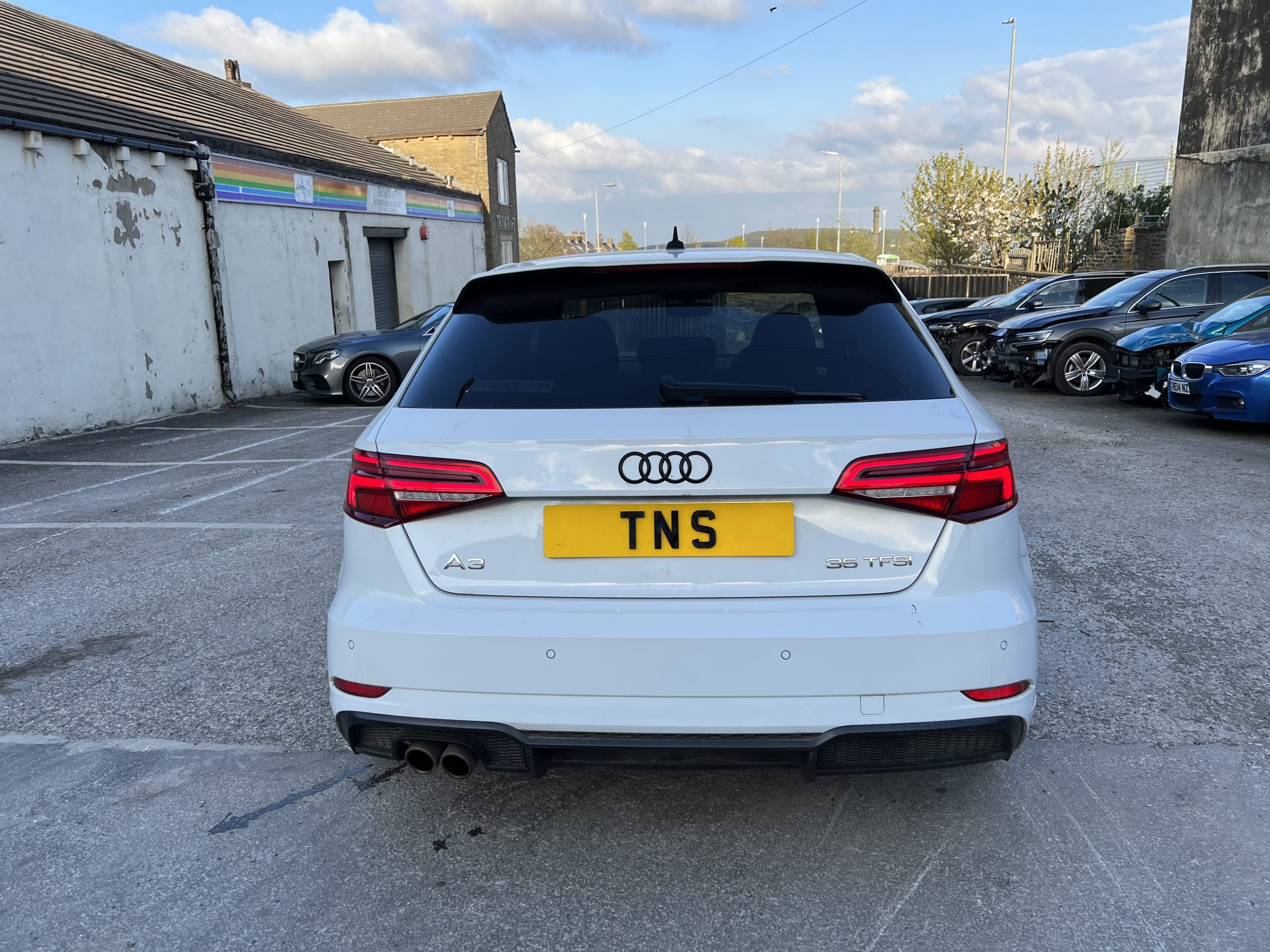 2019 19 AUDI A3 1.5 TFSI BLACK ED SPORTBACK AUTO UNRECORDED DAMAGED SALVAGE