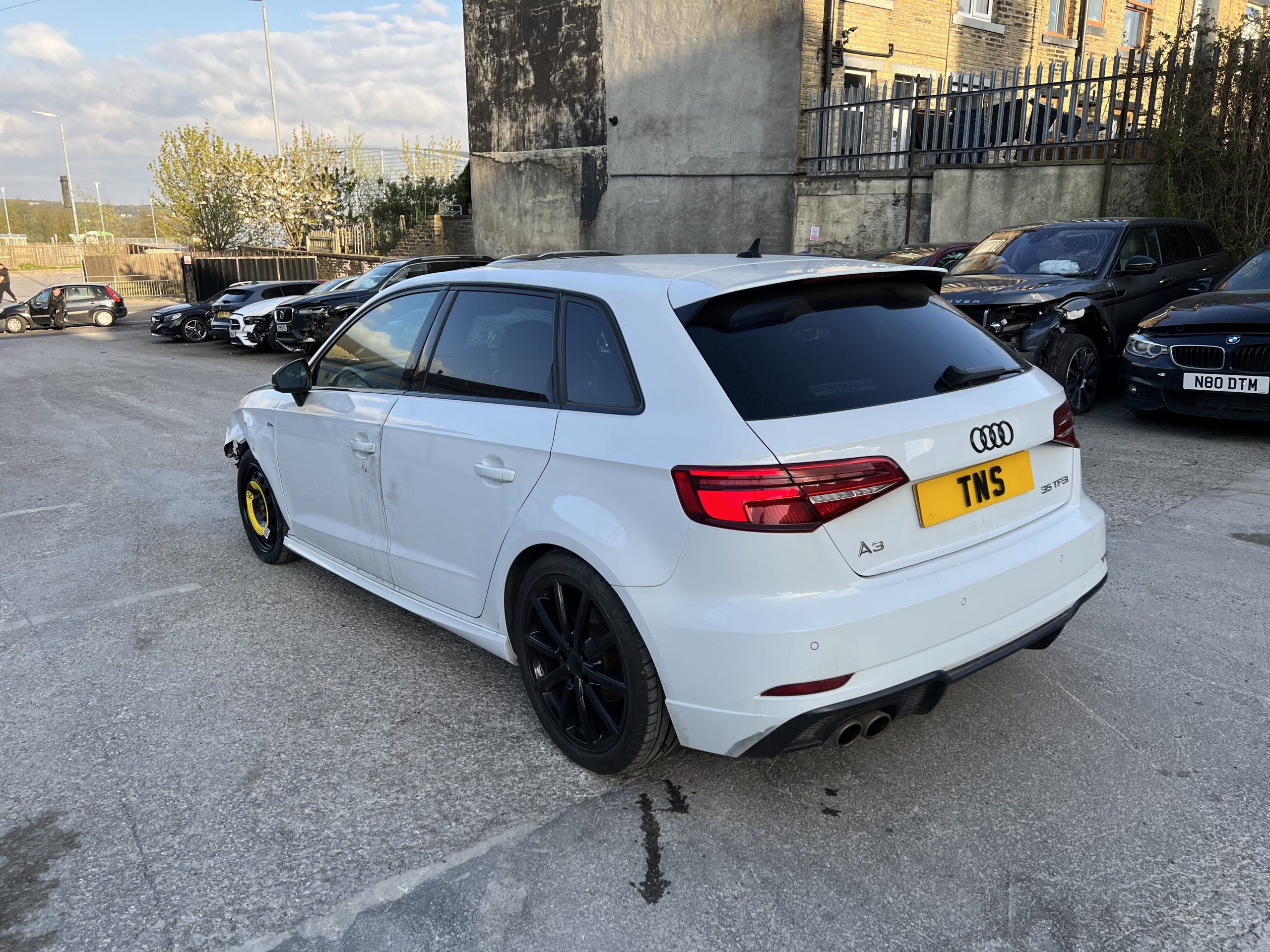 2019 19 AUDI A3 1.5 TFSI BLACK ED SPORTBACK AUTO UNRECORDED DAMAGED SALVAGE