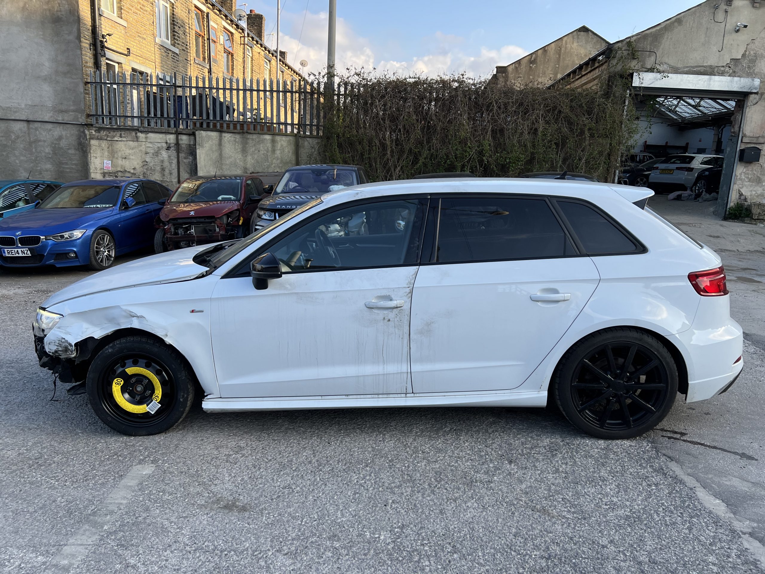 2019 19 AUDI A3 1.5 TFSI BLACK ED SPORTBACK AUTO UNRECORDED DAMAGED SALVAGE