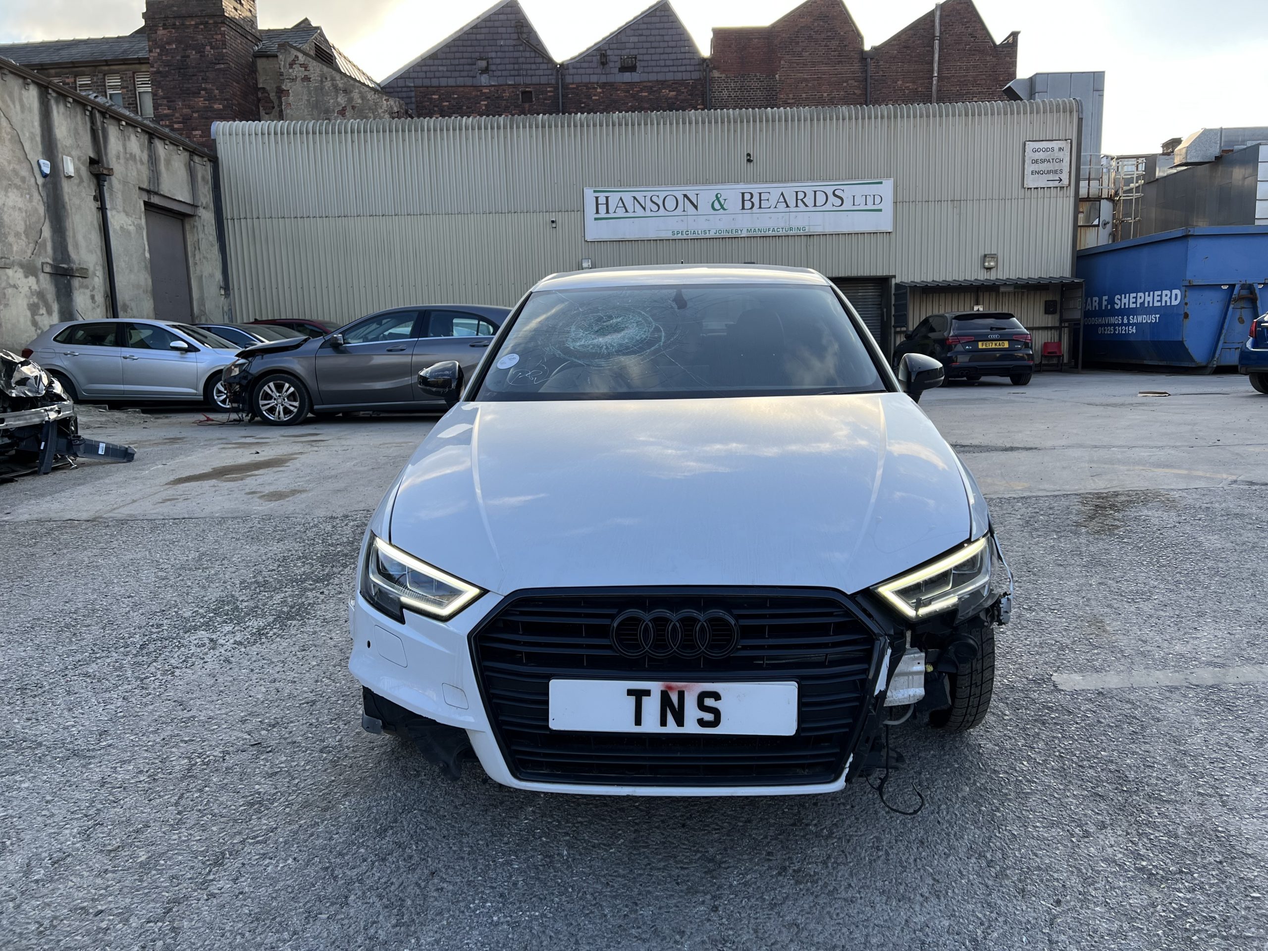 2019 19 AUDI A3 1.5 TFSI BLACK ED SPORTBACK AUTO UNRECORDED DAMAGED SALVAGE
