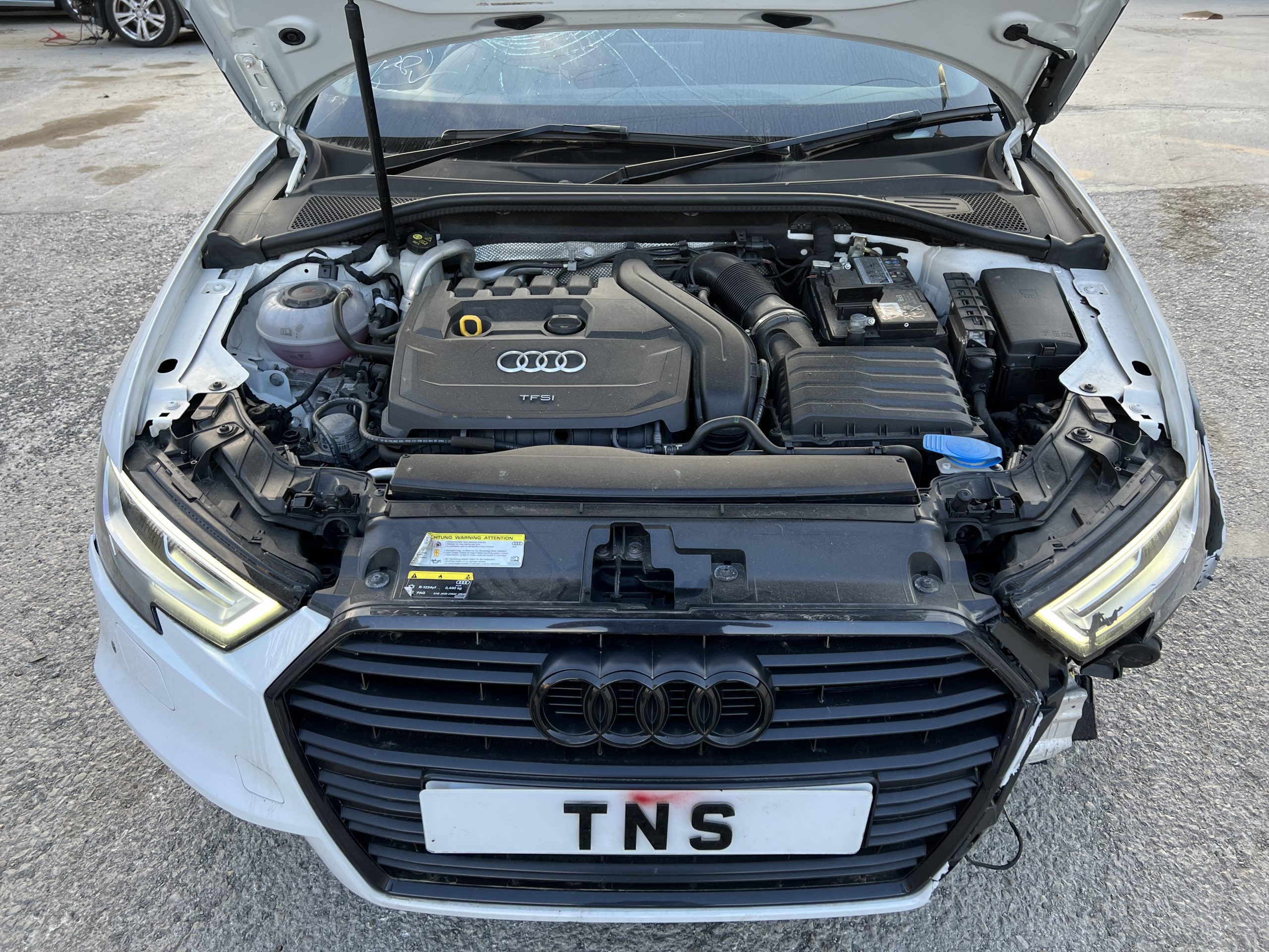 2019 19 AUDI A3 1.5 TFSI BLACK ED SPORTBACK AUTO UNRECORDED DAMAGED SALVAGE