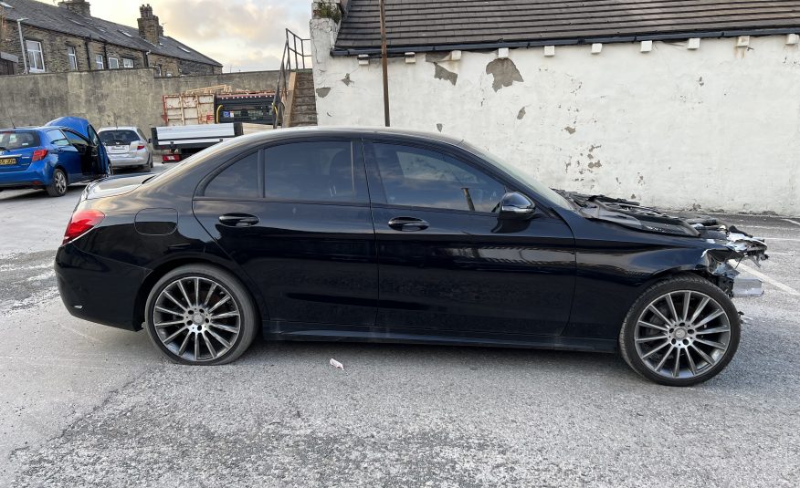 2020 20 MERCEDES-BENZ C CLASS C220D AMG PREMIUM AUTO UNRECORDED DAMAGED SALVAGE