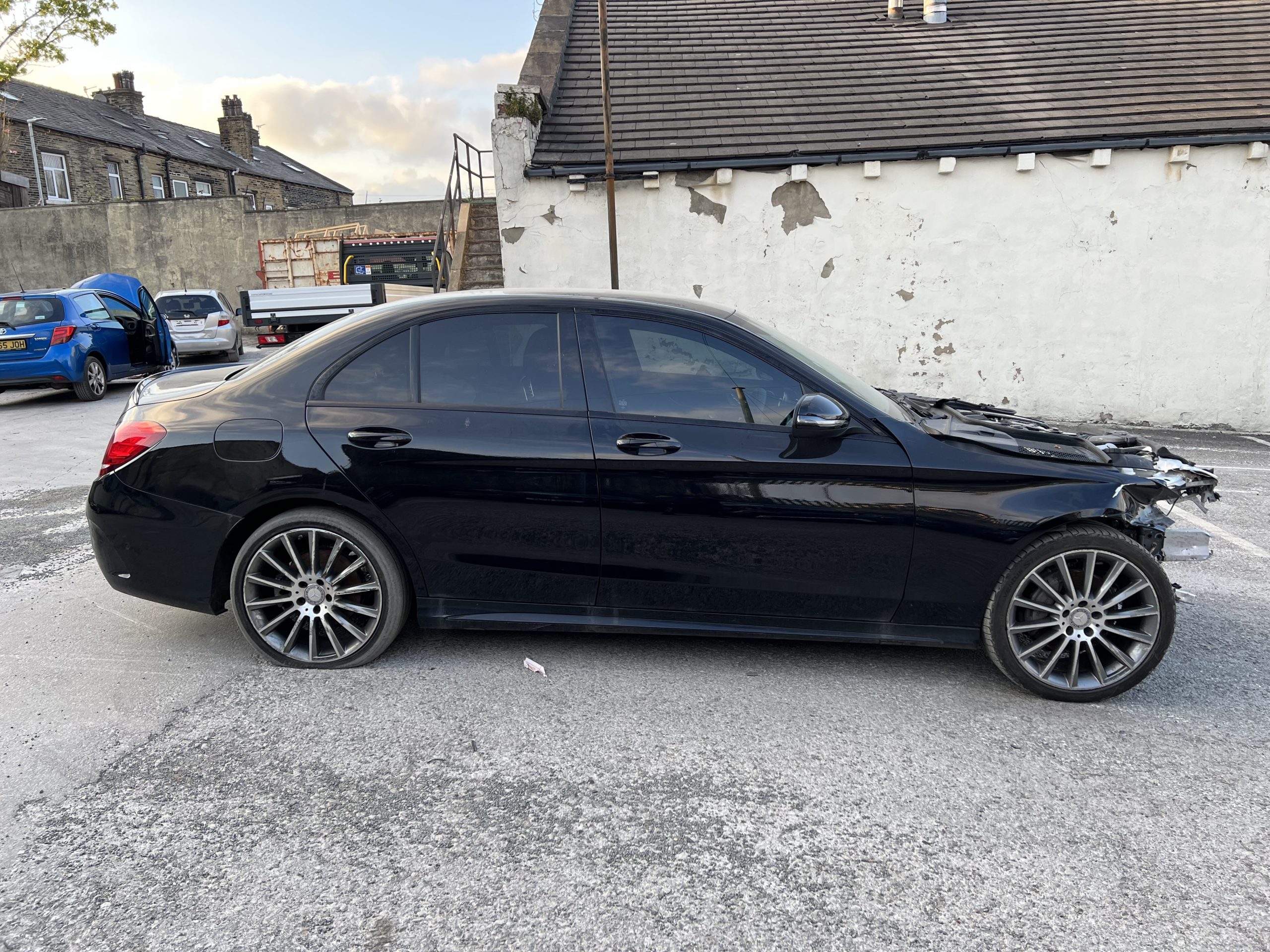 2020 20 MERCEDES-BENZ C CLASS C220D AMG PREMIUM AUTO UNRECORDED DAMAGED SALVAGE