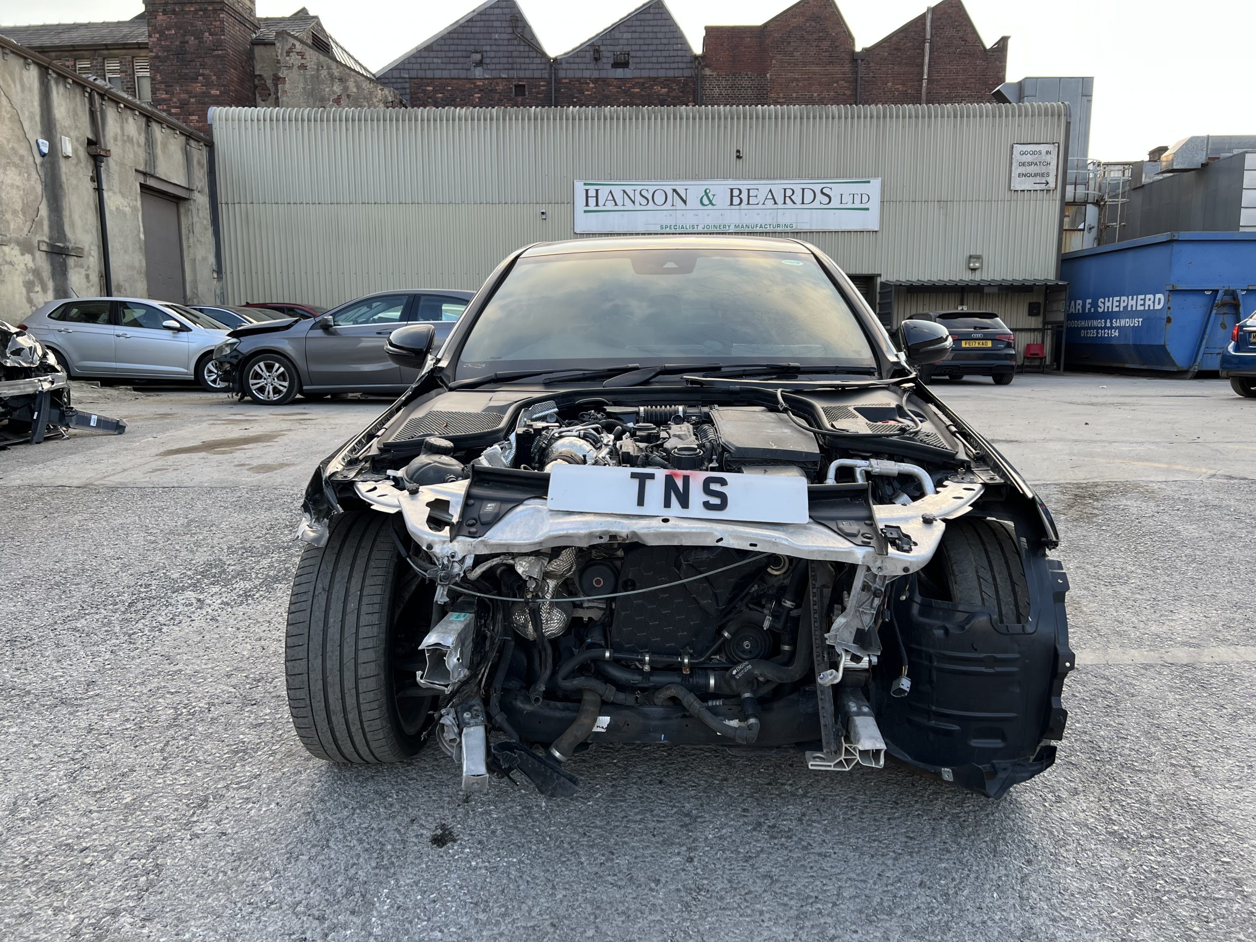 2020 20 MERCEDES-BENZ C CLASS C220D AMG PREMIUM AUTO UNRECORDED DAMAGED SALVAGE