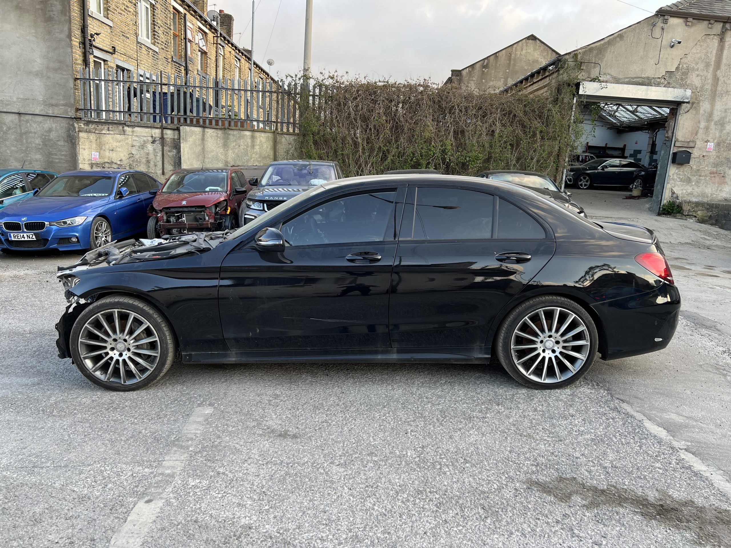 2020 20 MERCEDES-BENZ C CLASS C220D AMG PREMIUM AUTO UNRECORDED DAMAGED SALVAGE