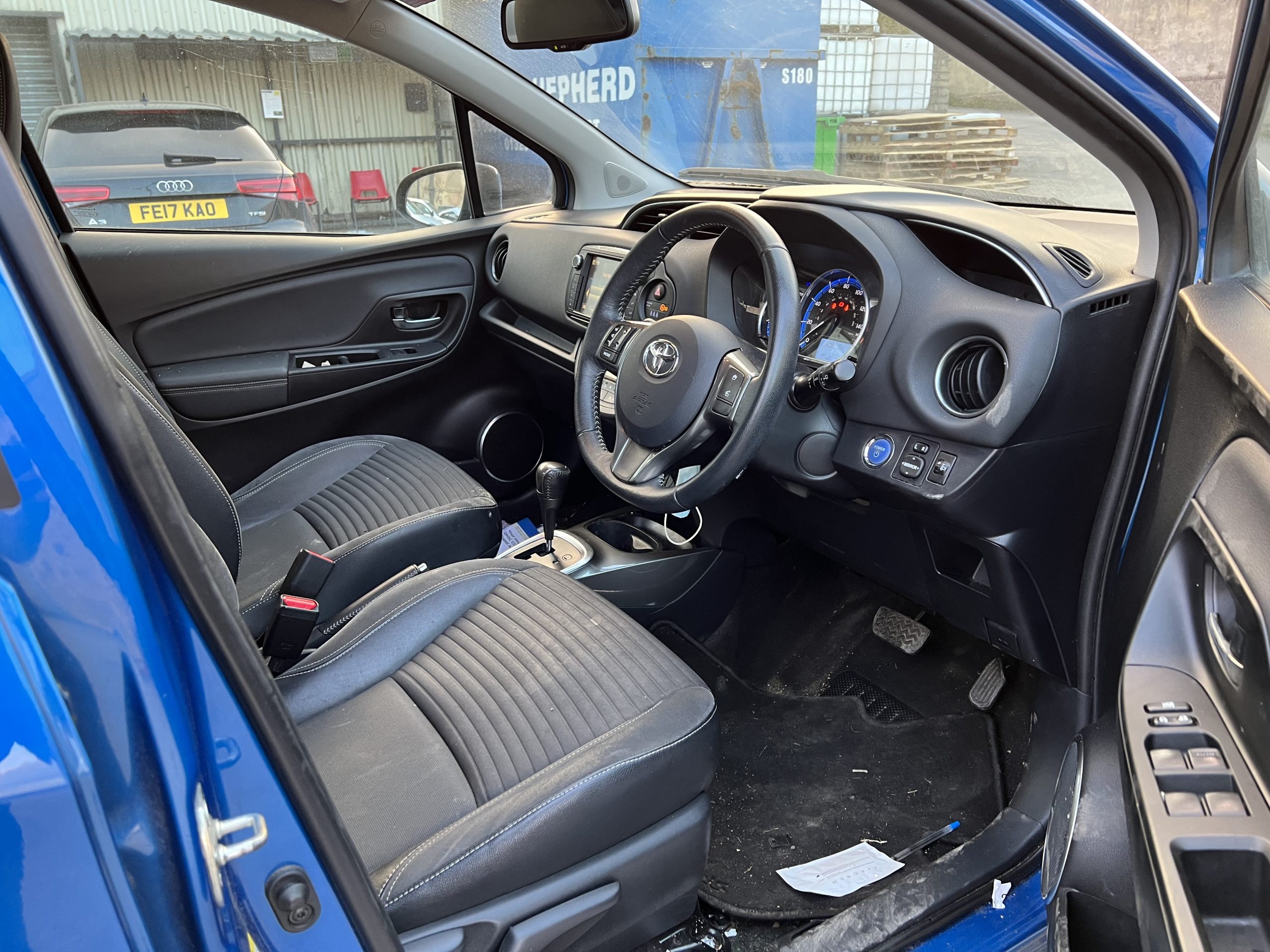 2015 65 TOYOTA YARIS 1.5 VVT-h EXCEL ECVT HYBRID AUTO UNRECORDED DAMAGED SALVAGE