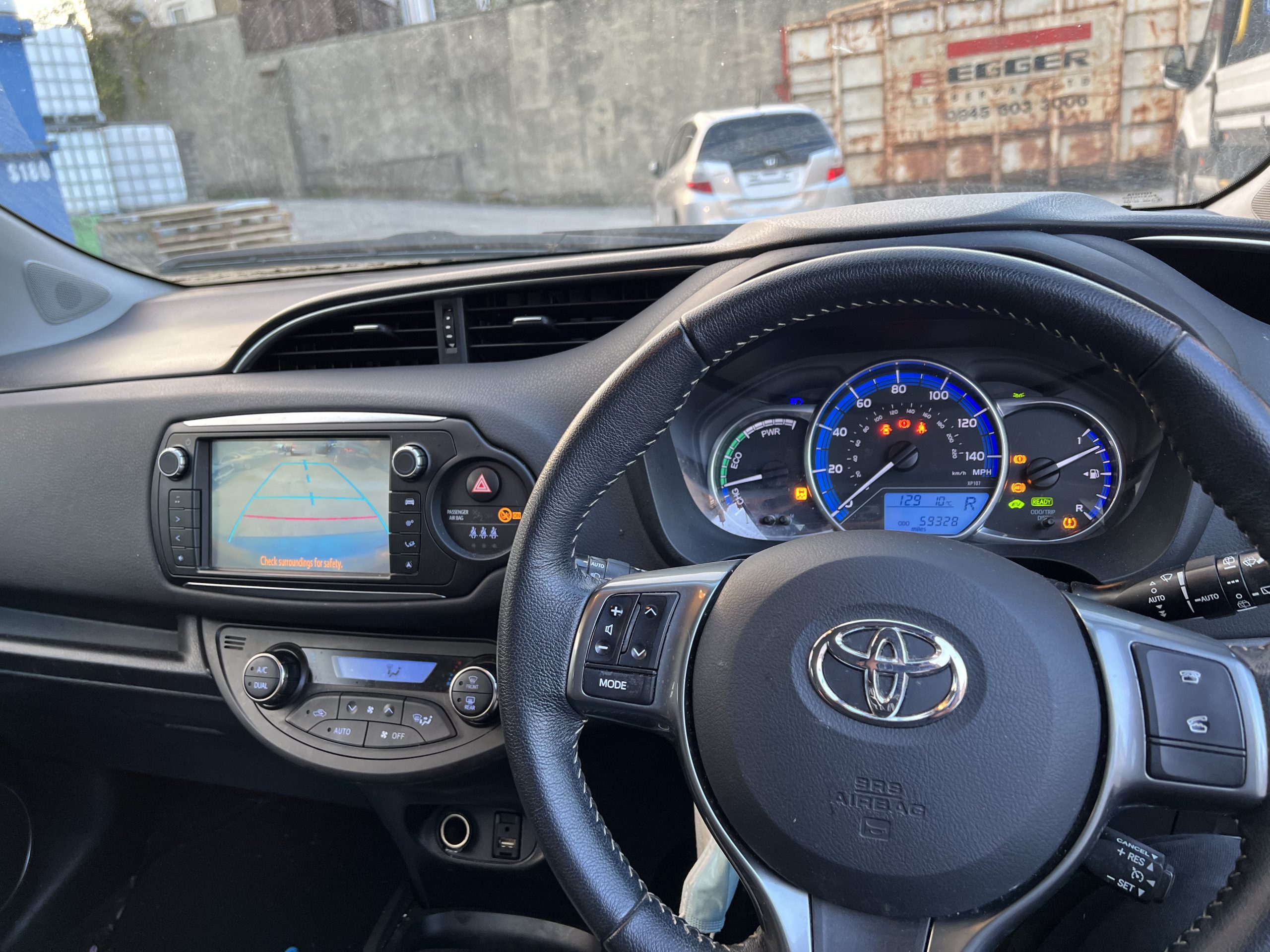 2015 65 TOYOTA YARIS 1.5 VVT-h EXCEL ECVT HYBRID AUTO UNRECORDED DAMAGED SALVAGE