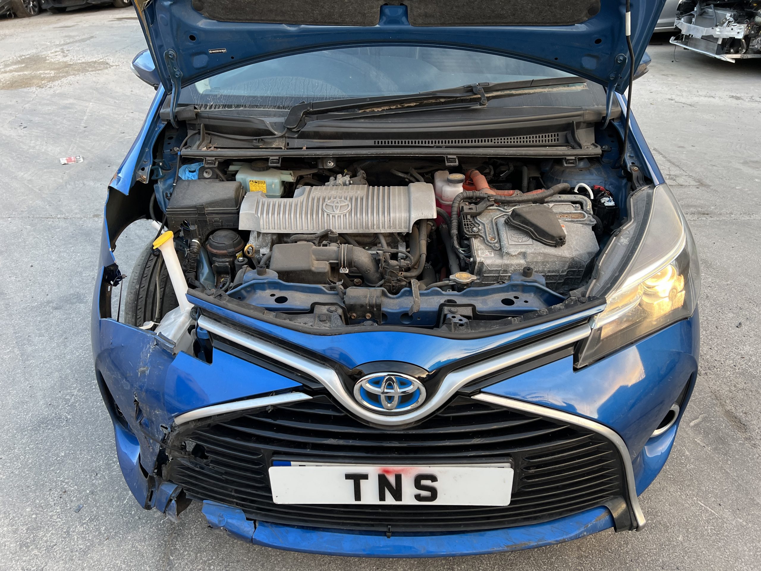 2015 65 TOYOTA YARIS 1.5 VVT-h EXCEL ECVT HYBRID AUTO UNRECORDED DAMAGED SALVAGE